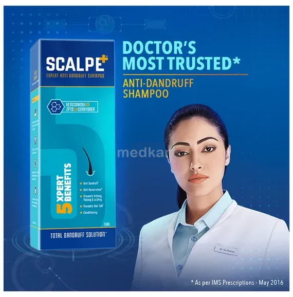 scalpe plus shampoo 75 ml